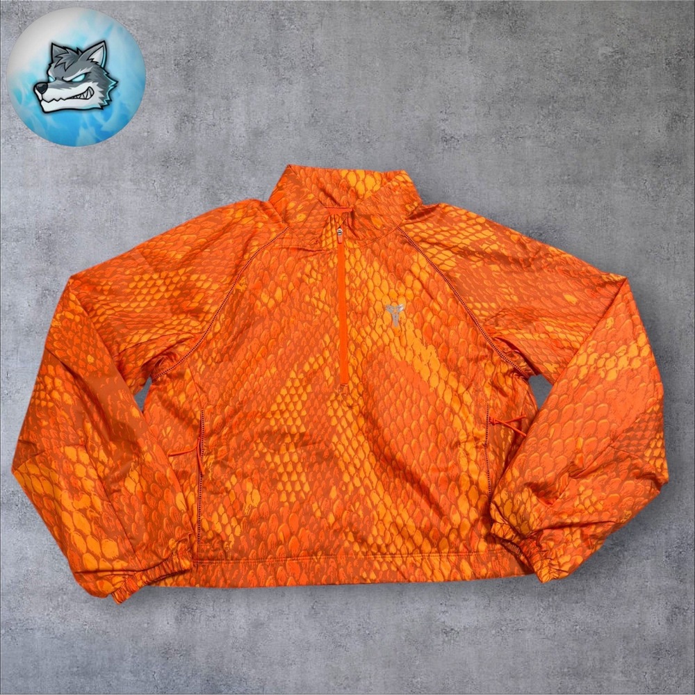 Nike Kobe Bryant Jacket Safety Orange Reflective Women's Size Small IB2718-819